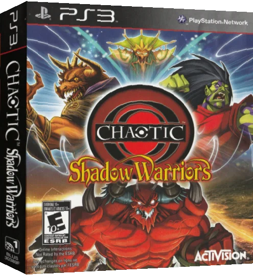 Chaotic - Shadow Warriors — box-3D (CA)
