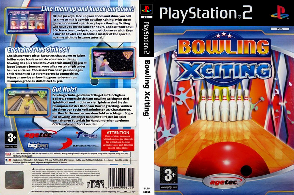 Bowling Xciting — box-texture (EU)