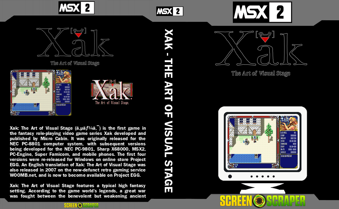 Xak - The Art Of Visual Stage — box-texture (SS)