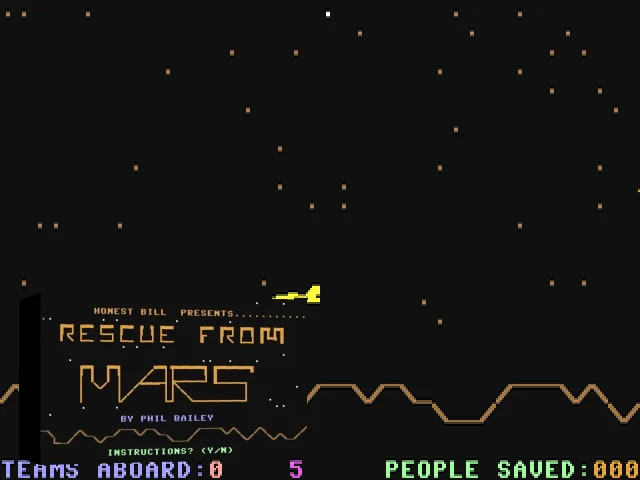 Rescue From Mars — mixrbv2 (WOR)