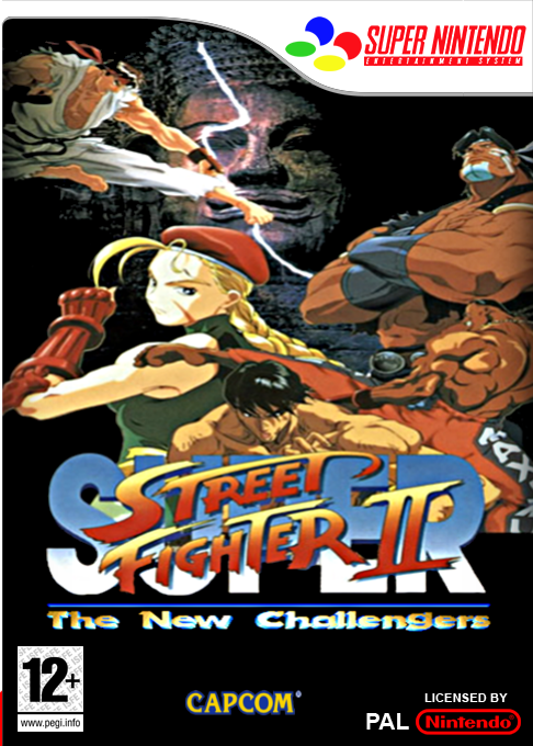 Super Street Fighter 2 — box-2D (FR)