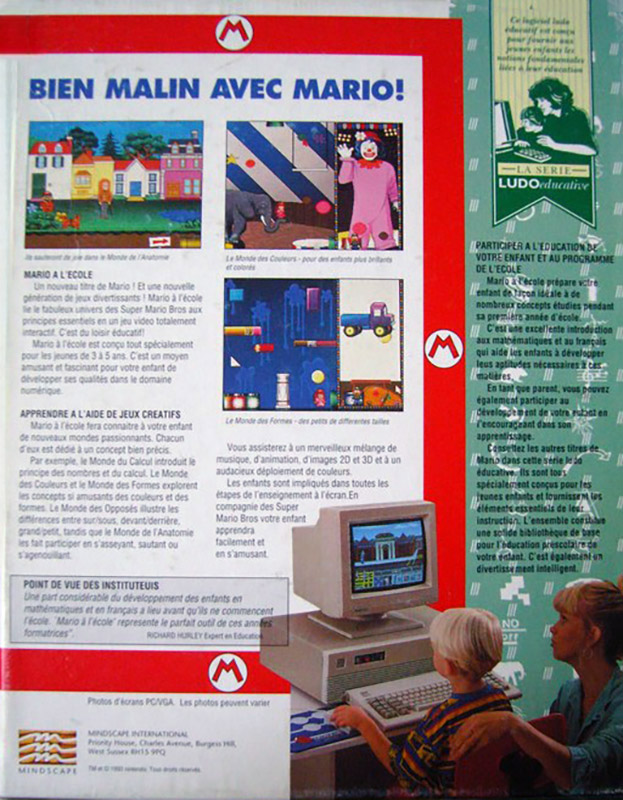 Mario's Early Years - Preschool Fun — box-2D-back (FR)