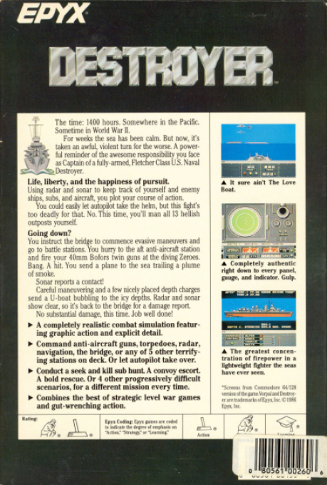 Destroyer — box-2D-back (US)