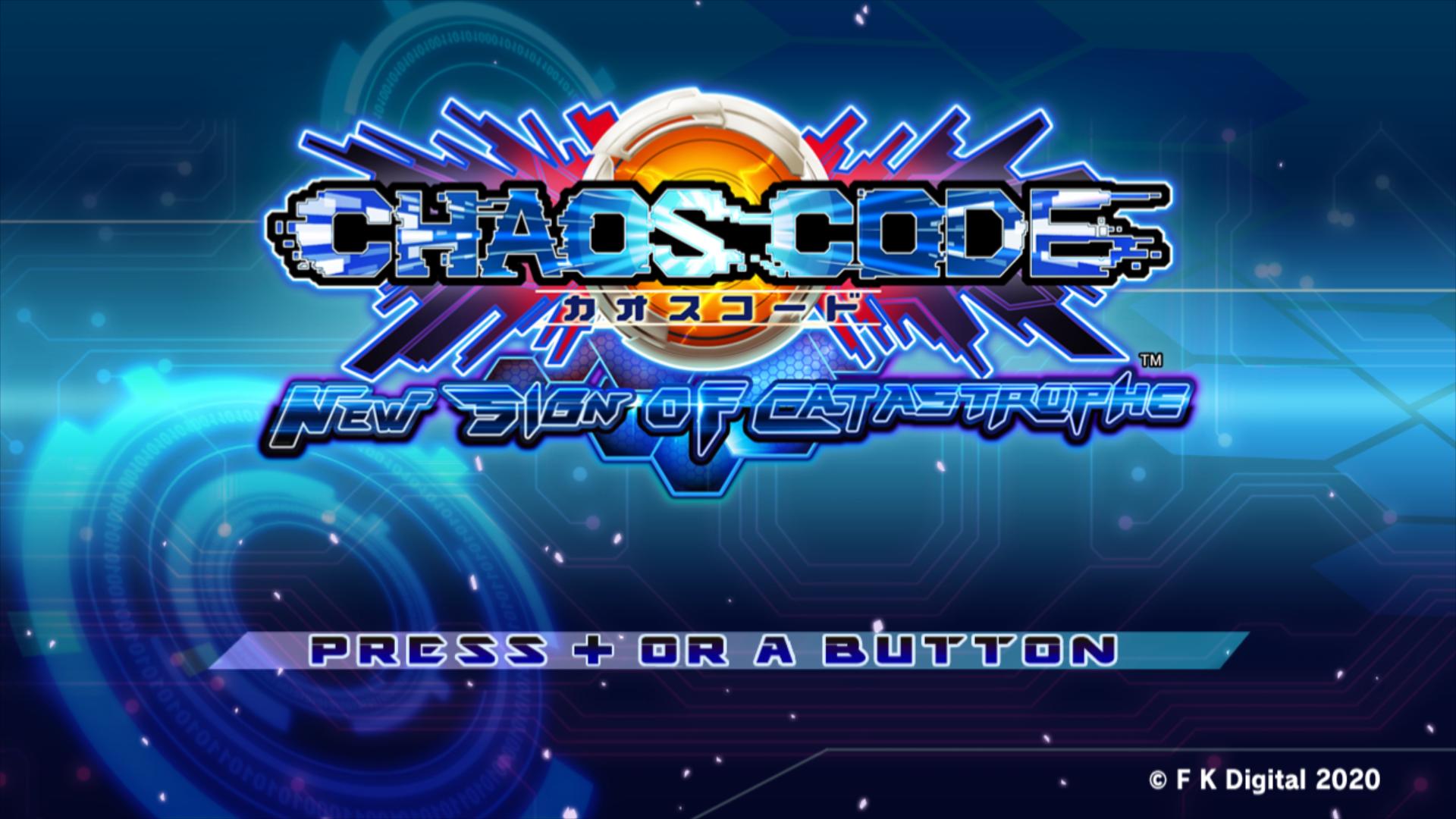 Chaos Code - New Sign of Catastrophe — sstitle (WOR)