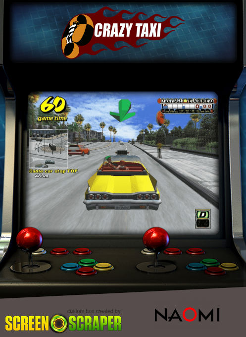 Crazy Taxi — box-2D (SS)