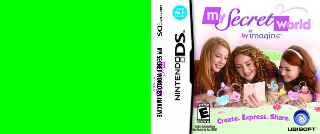 My Secret World by Imagine — box-texture (US)
