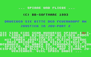 Spinne Und Fliege — sstitle (DE)