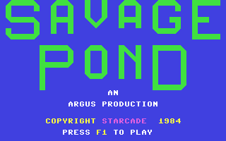 Savage Pond — sstitle (WOR)