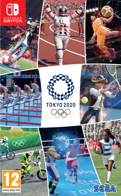 Tokyo 2020 Olympics - The Official Video Game box art