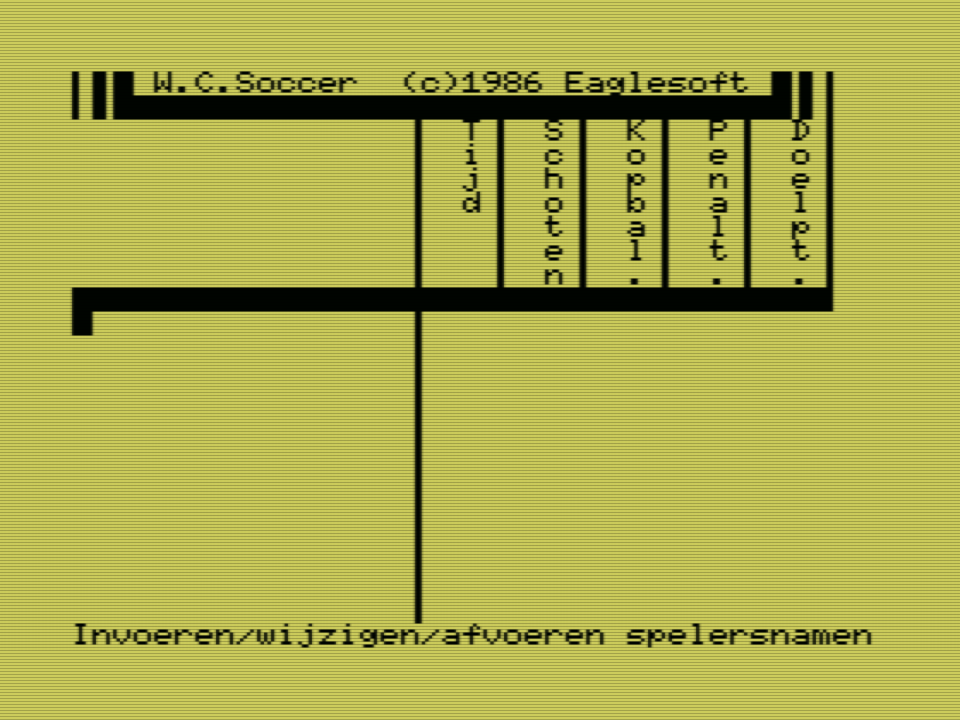 World Cup Soccer — ss (WOR)