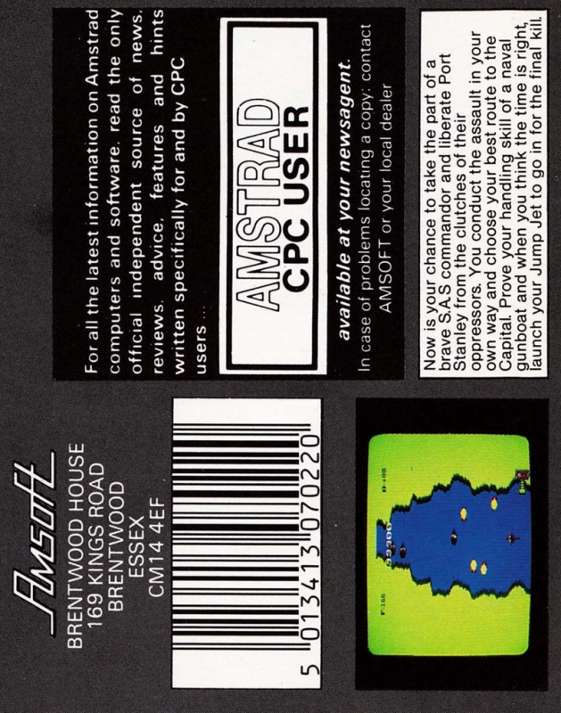 Assault On Port Stanley — box-2D-back (EU)