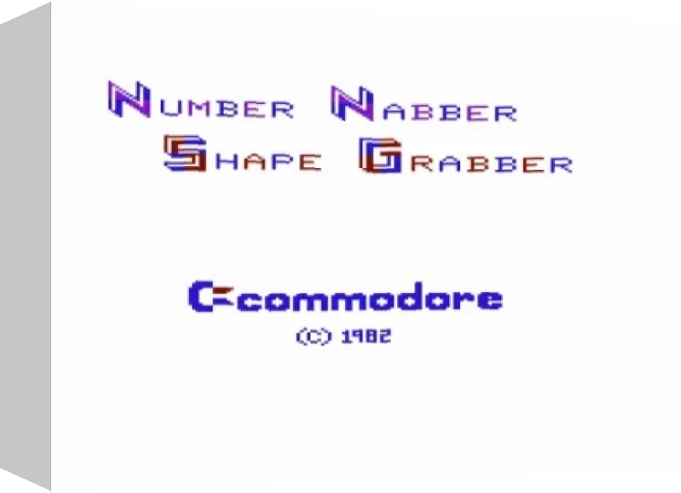 Number Nabber, Shape Grabber — box-3D (EU)