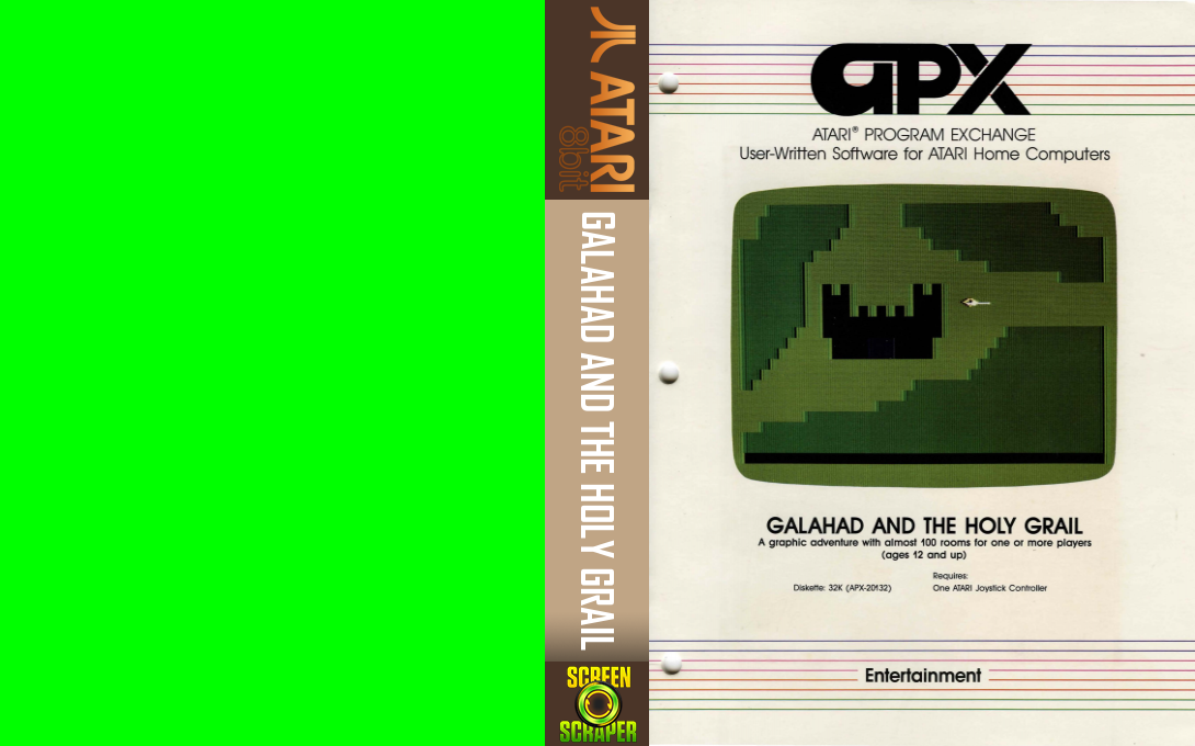 Galahad And The Holy Grail — box-texture (US)