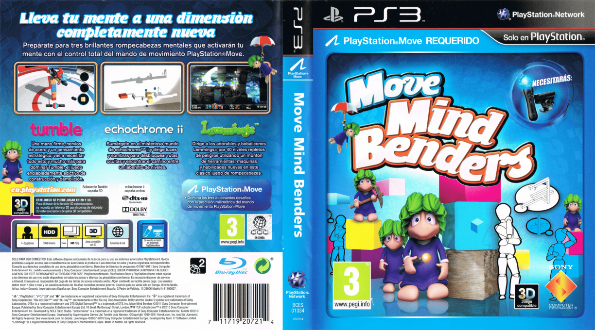 Move Mind Benders — box-texture (SP)