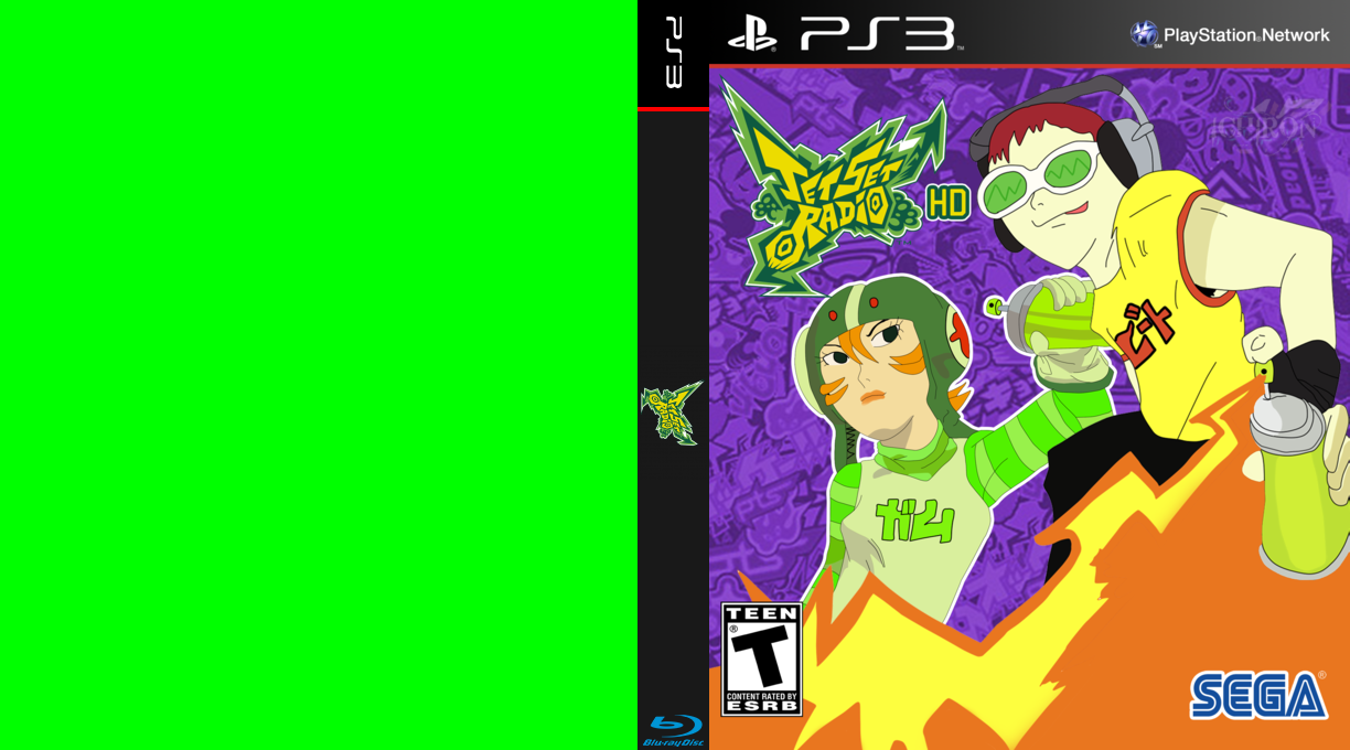 Jet Set Radio — box-texture (US)