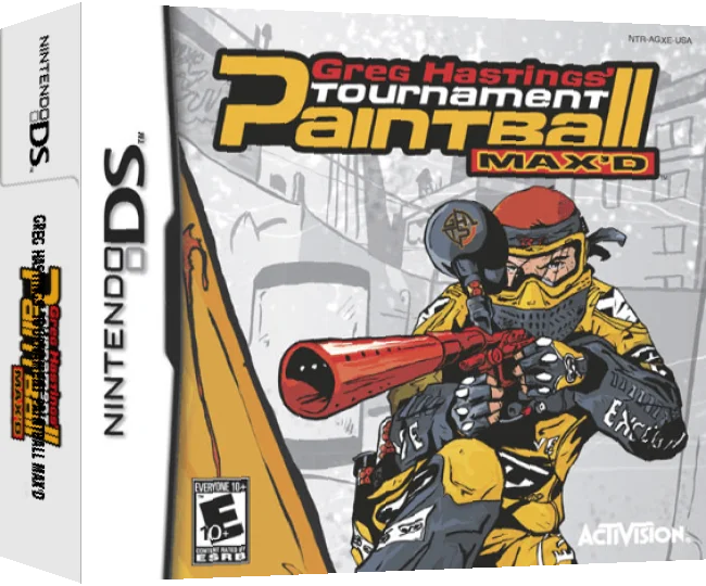 Greg Hastings' Tournament Paintball Max'd — box-3D (US)