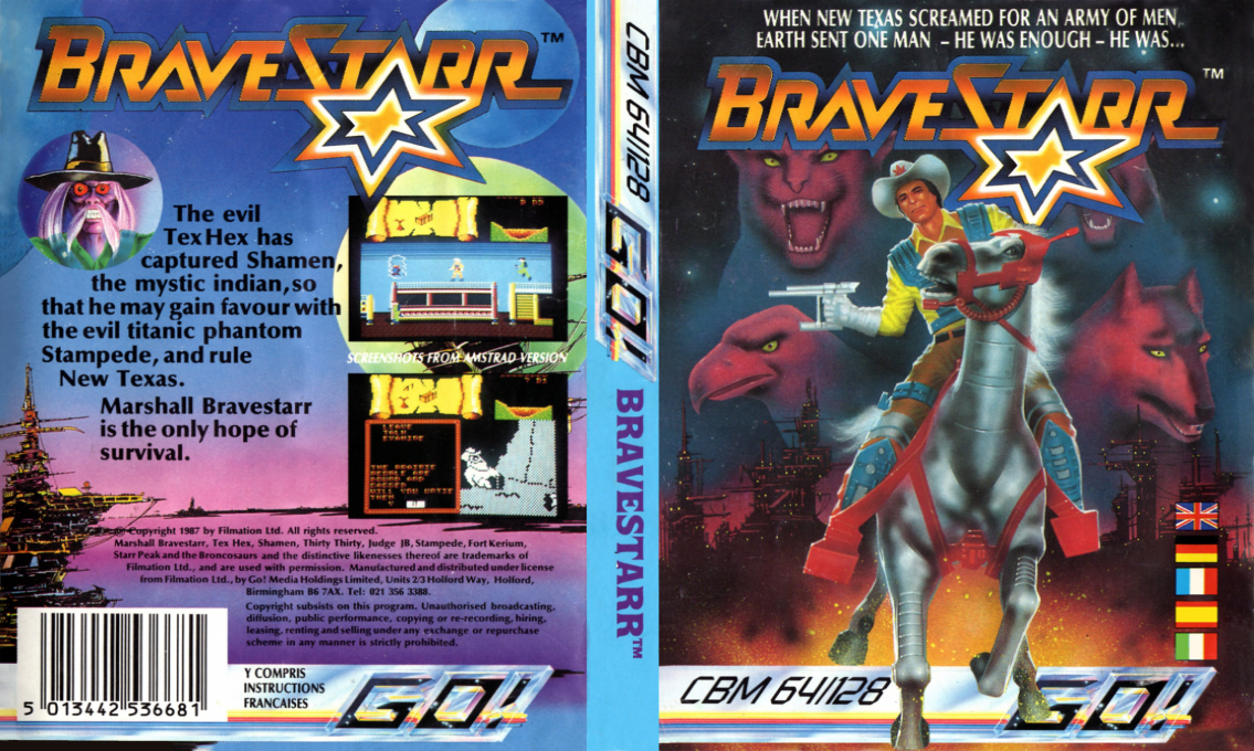 Bravestarr — box-texture (EU)