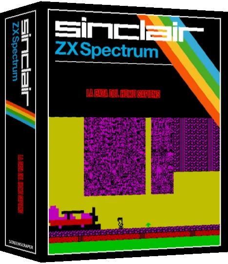 Caza Del Homo Sapiens, La — box-3D (SS)