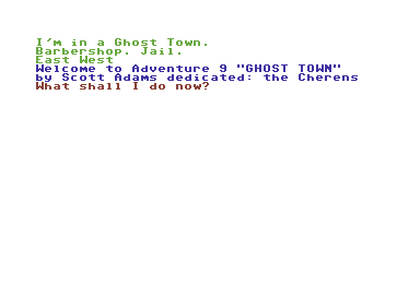 Ghost Town — ss (WOR)