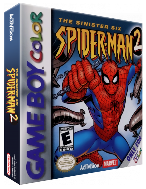 Spider-Man 2 : The Sinister Six — box-3D (US)