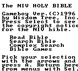 Niv Bible And The 20 Lost Levels Of Joshua — sstitle (WOR)