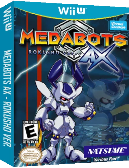 Medabots AX - Rokusho Ver. — box-3D (CUS)