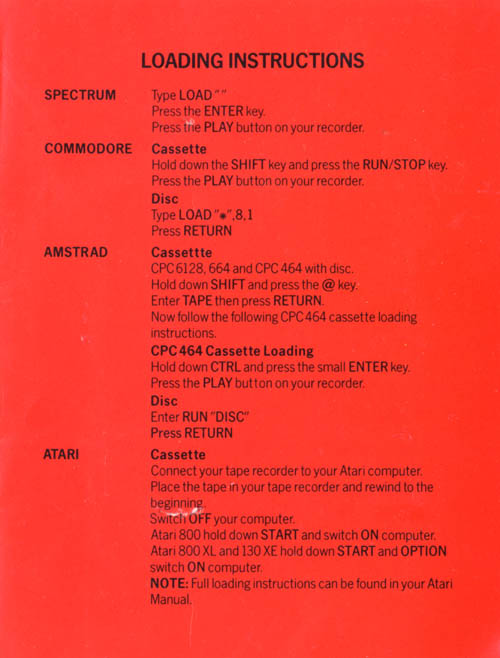 Comet Game, The — box-2D-back (EU)