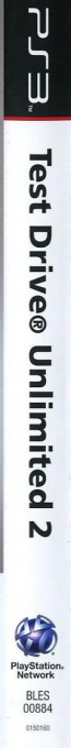 Test Drive Unlimited 2 — box-2D-side (DE)