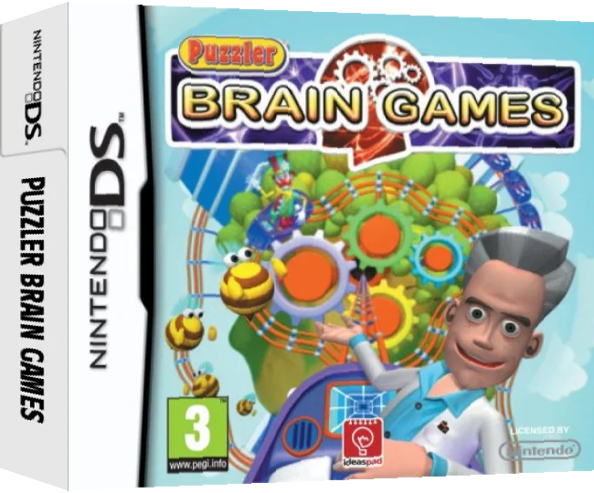 Puzzler Brain Games — box-3D (EU)