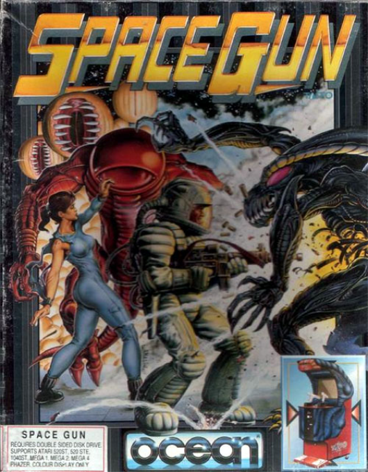 Space Gun box art