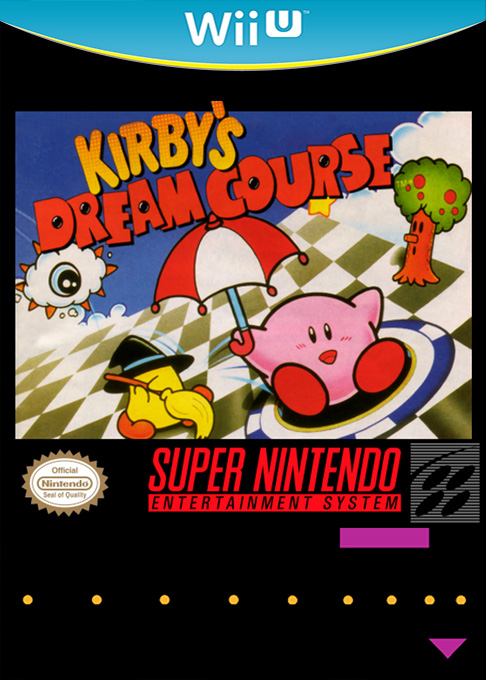 Kirby's Dream Course box art