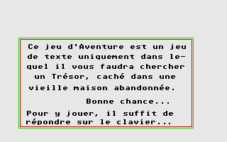 Trésor, Le - Dans La Maison Des Brigands — ss (EU)