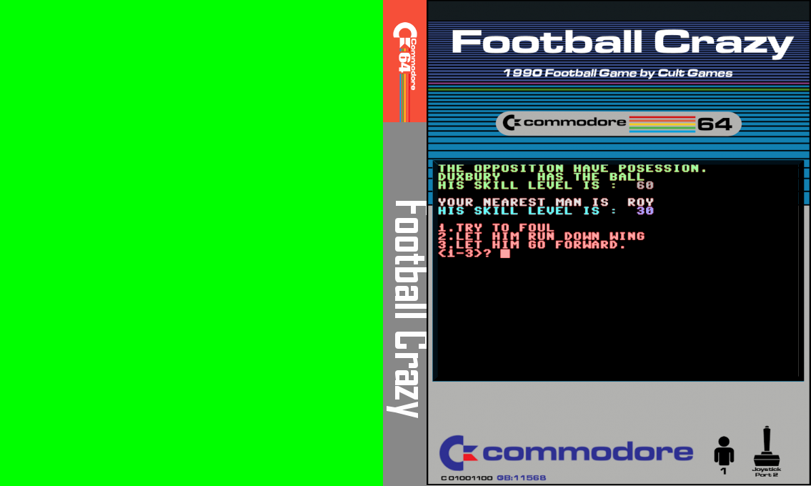 Football Crazy — box-texture (CUS)