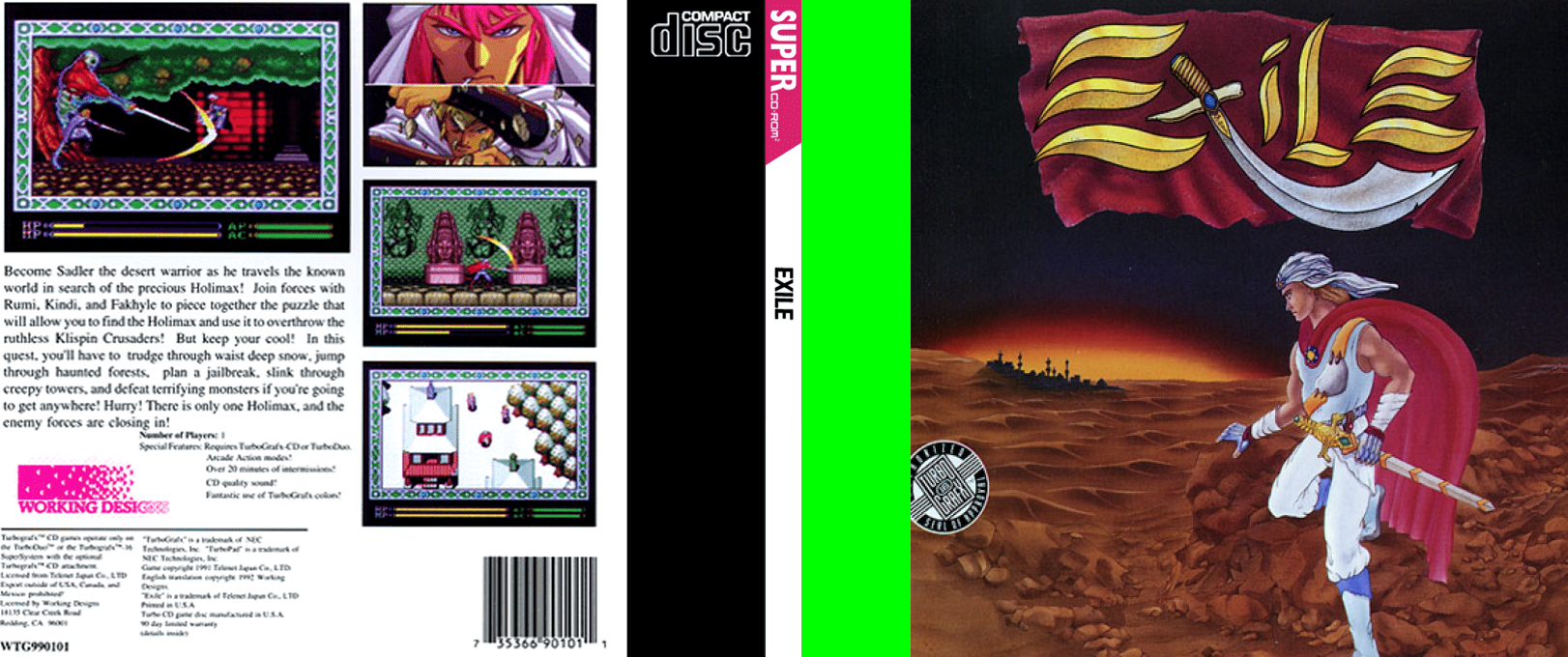 Exile — box-texture (US)