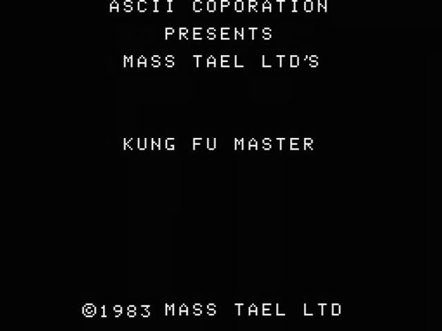 Kung-Fu Master — sstitle (JP)