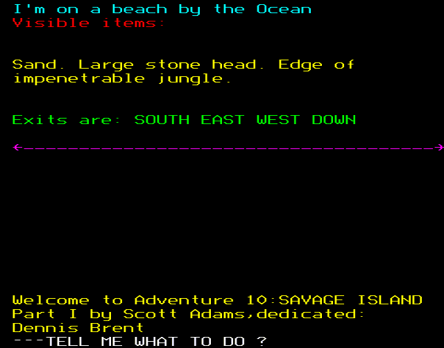 Savage Island Part 1 — ss (WOR)