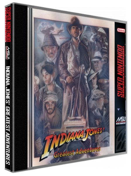 Indiana Jones' Greatest Adventures — box-3D (US)