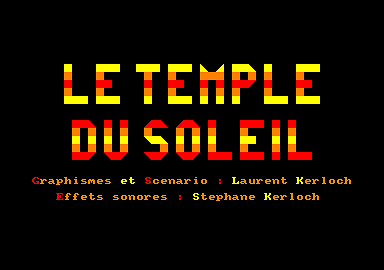 Temple du Soleil, Le — sstitle (EU)