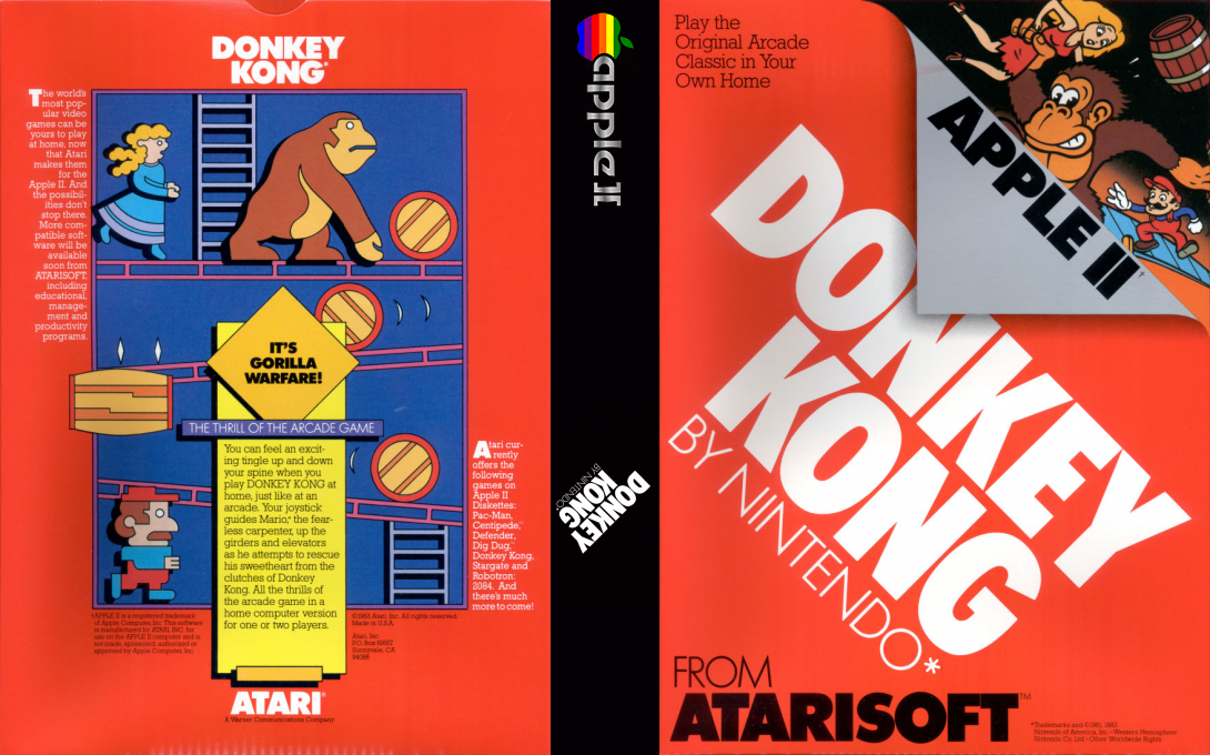 Donkey Kong — box-texture (US)