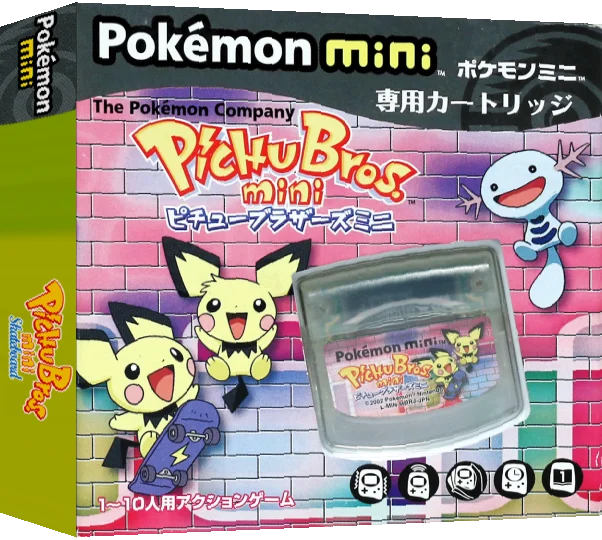 Pichu Bros. Mini - Skateboard — box-3D (WOR)
