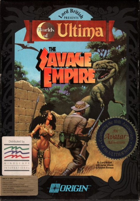 Worlds Of Ultima - The Savage Empire — box-2D (EU)