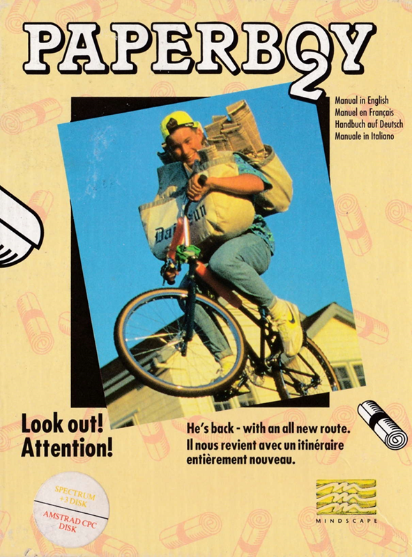 Paperboy 2 box art