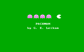 Packman box art
