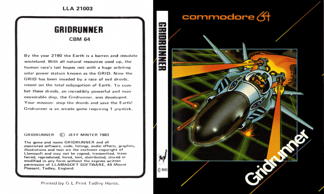 Gridrunner — box-texture (EU)