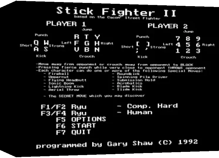 Stick Fighter II — box-3D (WOR)