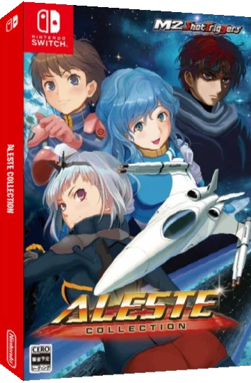 Aleste Collection — box-3D (JP)