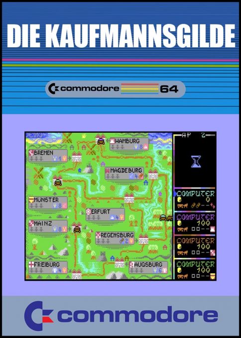 Kaufmannsgilde, Die box art