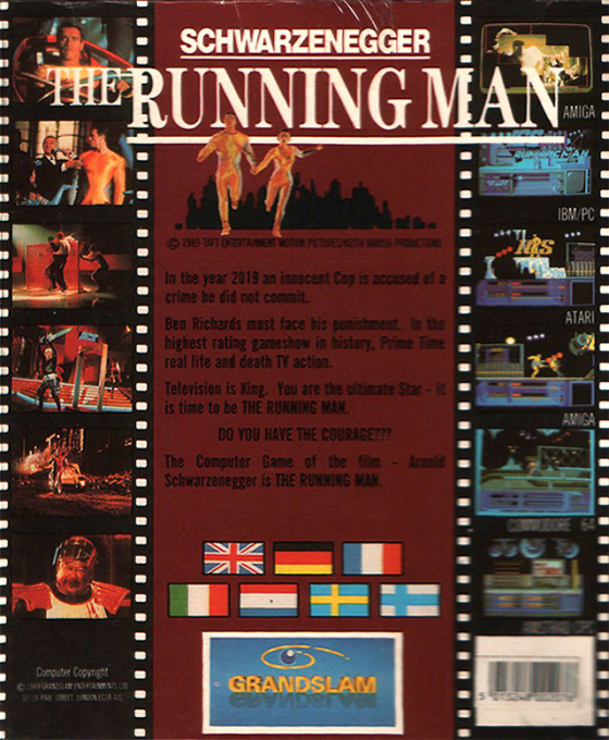 Running Man, The — box-2D-back (EU)