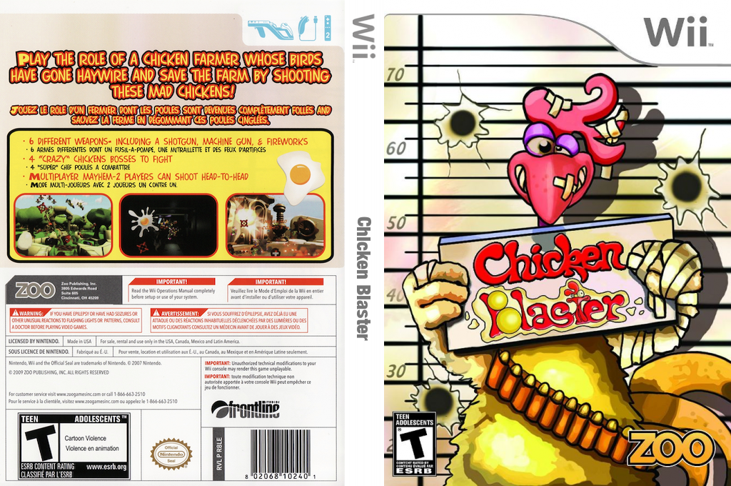 Chicken Blaster — box-texture (US)