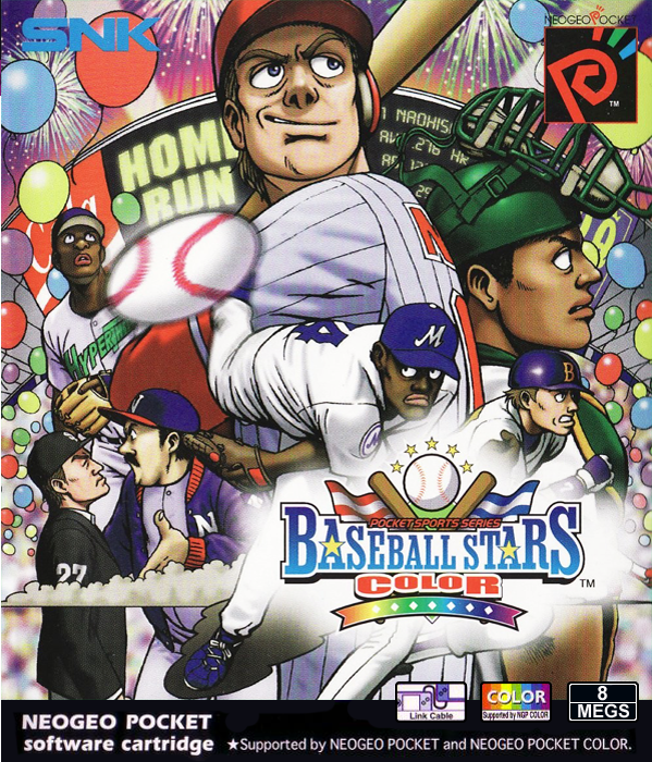 Baseball Stars Color - Pocket Sports Series — box-2D (EU)